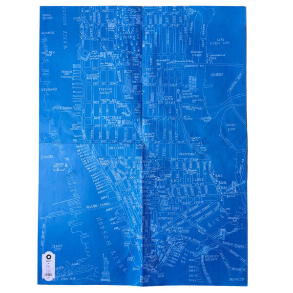 PAPEL DE PRESENTE ILUSTRADO MANHATTAN, NY - Image 2