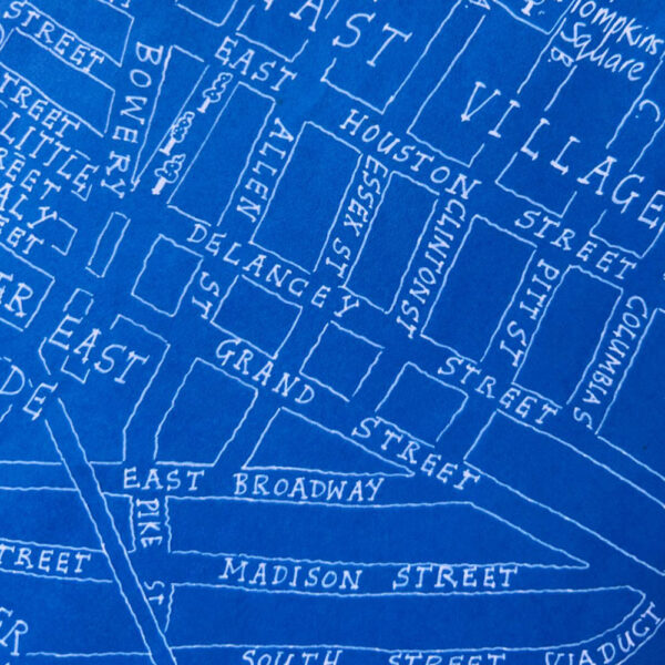 PAPEL DE PRESENTE ILUSTRADO MANHATTAN, NY