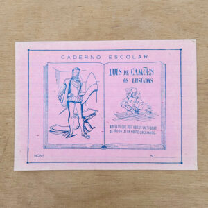 Caderno Escolar Luís de Camões - Rosa